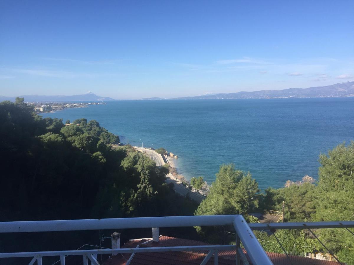 Appartement Amfiteatrico Sea View - Kalamos Attiki à Markopoulon Oropou Extérieur photo